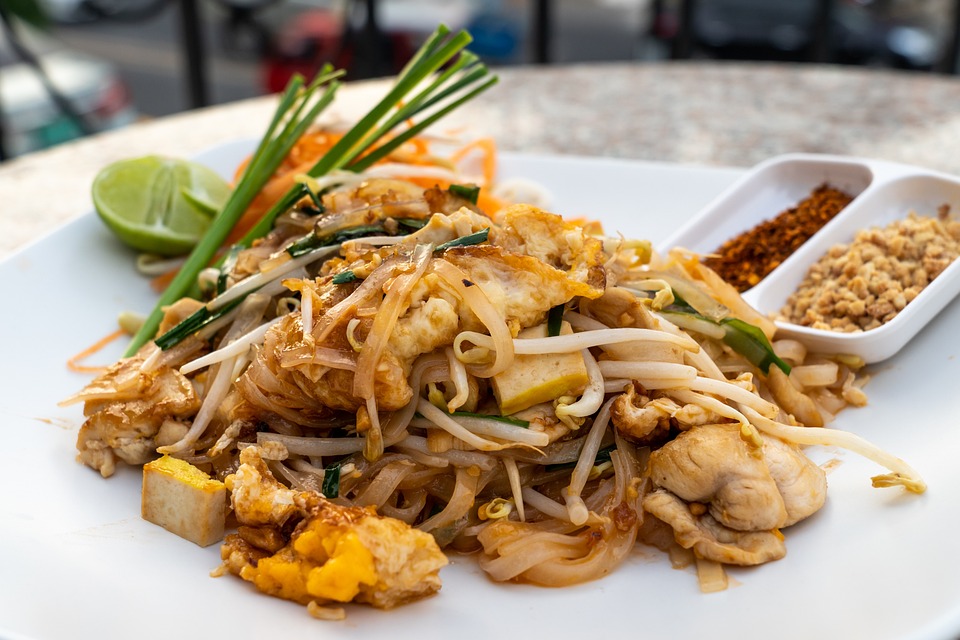 pad thai 2 pad thai noodles