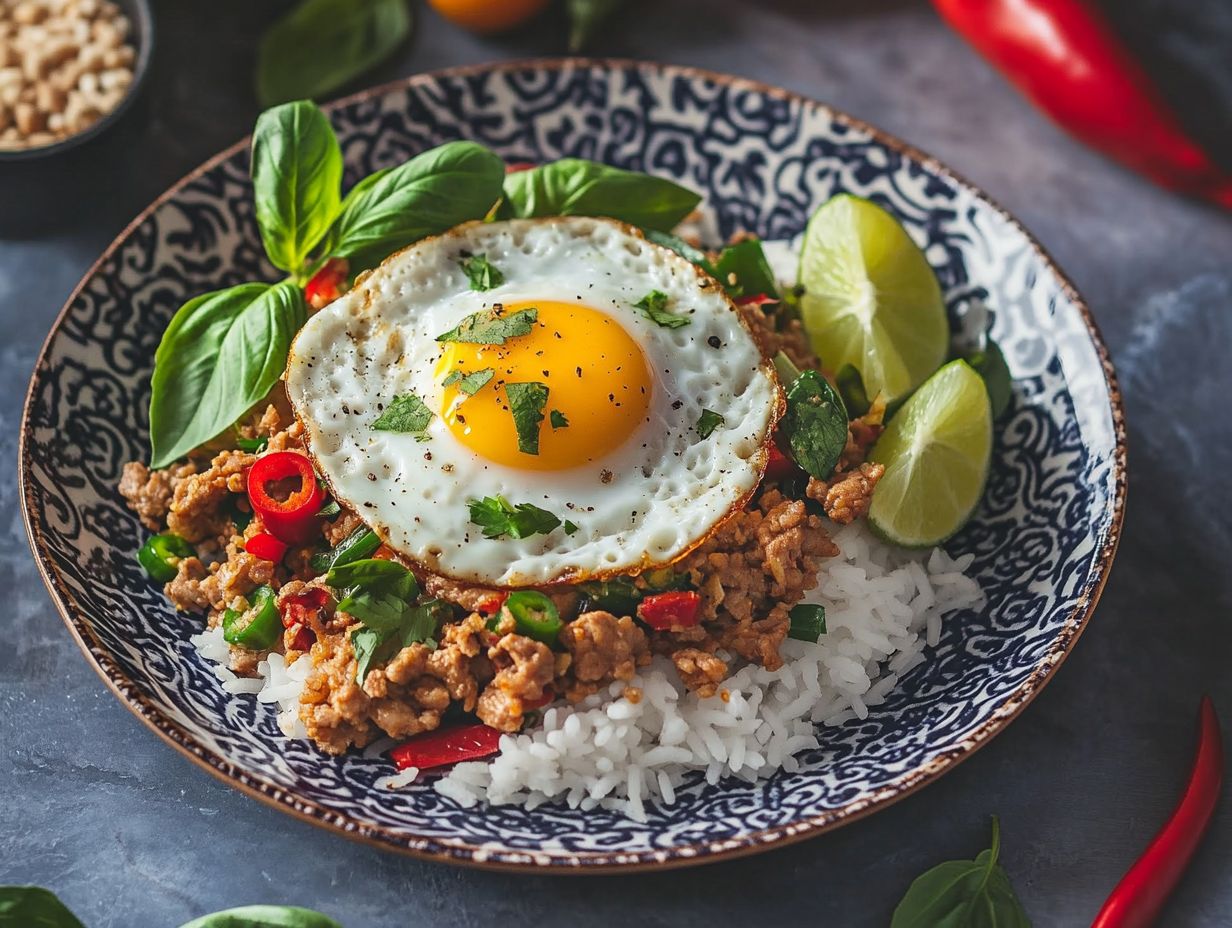 Pad Kra Pao Recipe Delicious Tasty