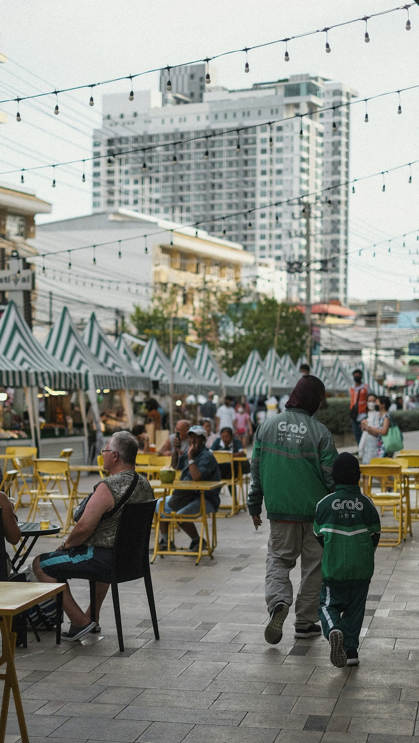 street food tables