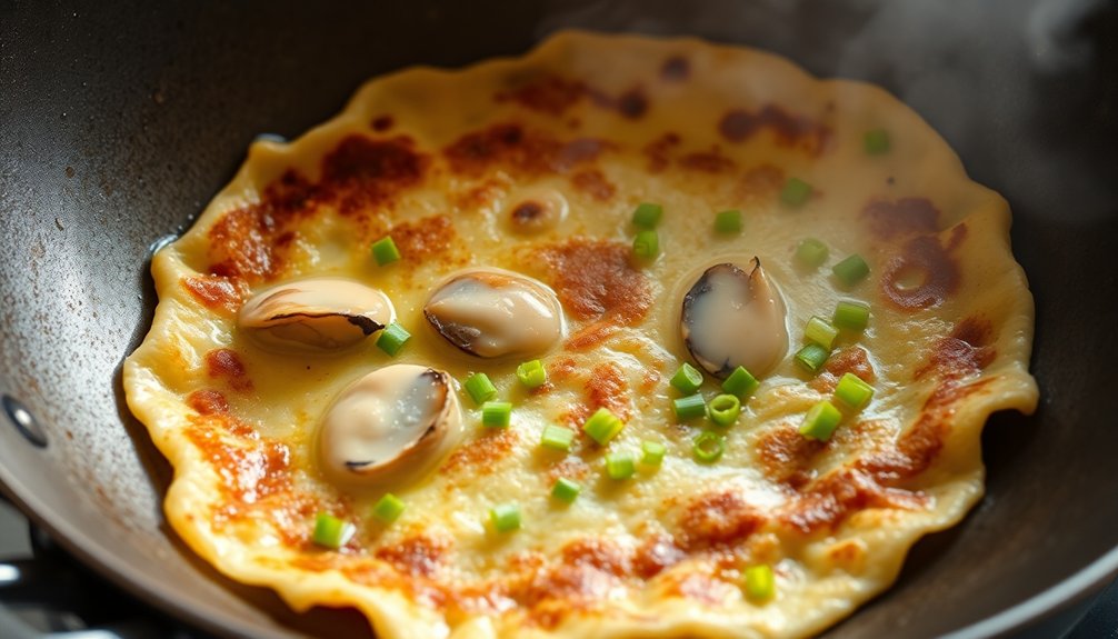 crispy thai oyster omelette techniques