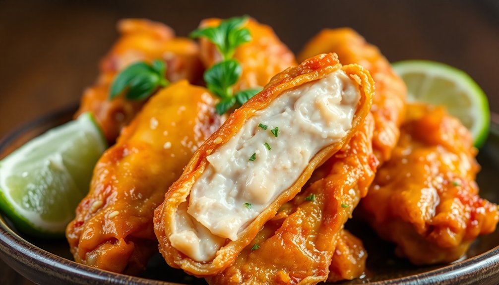 crispy fried chicken wings