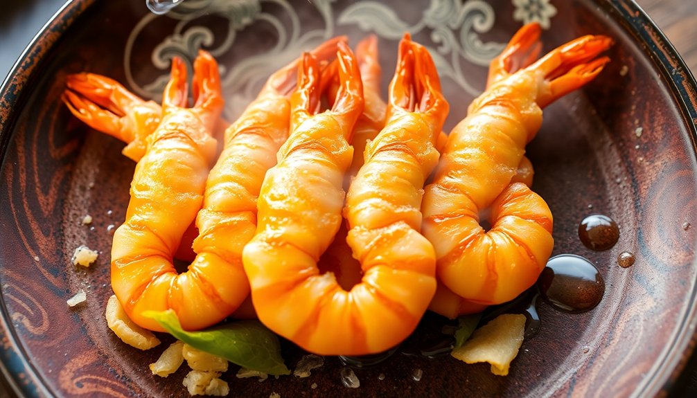 crispy shrimp street food