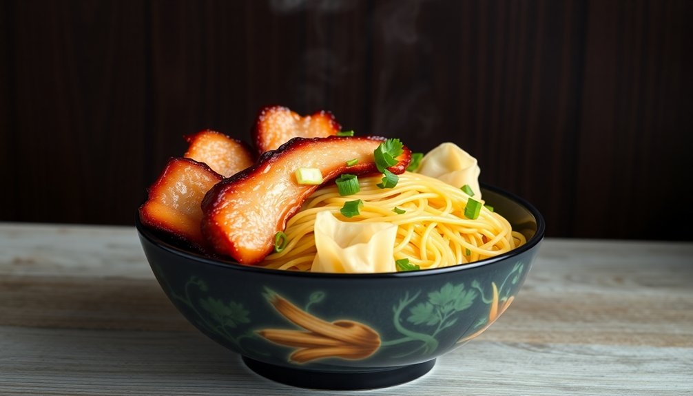 delicious thai dry noodles