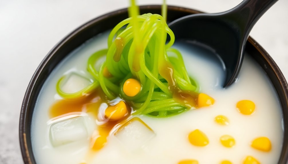 authentic lod chong noodles