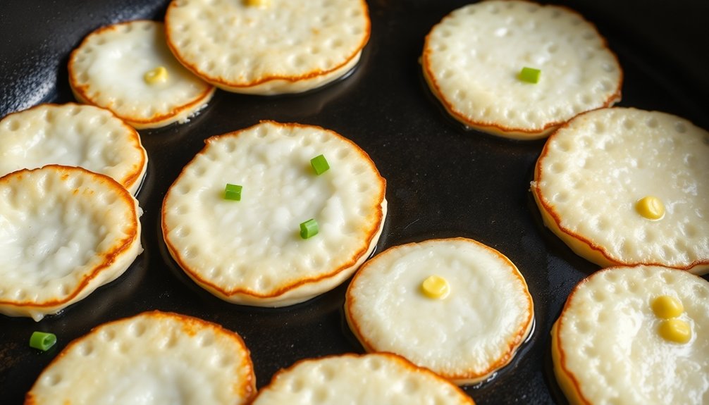 crispy thai coconut pancakes