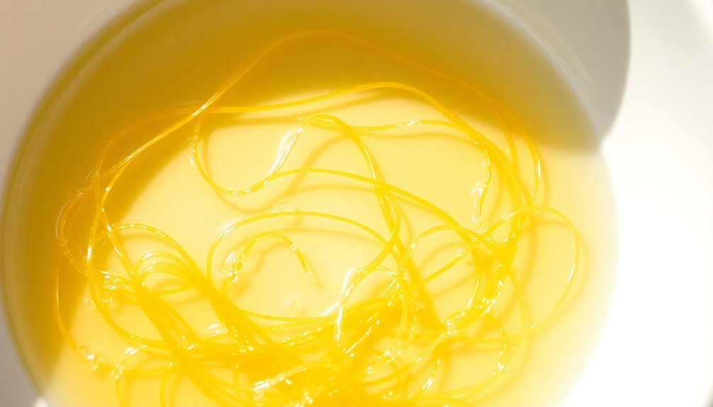 golden threads in syrup