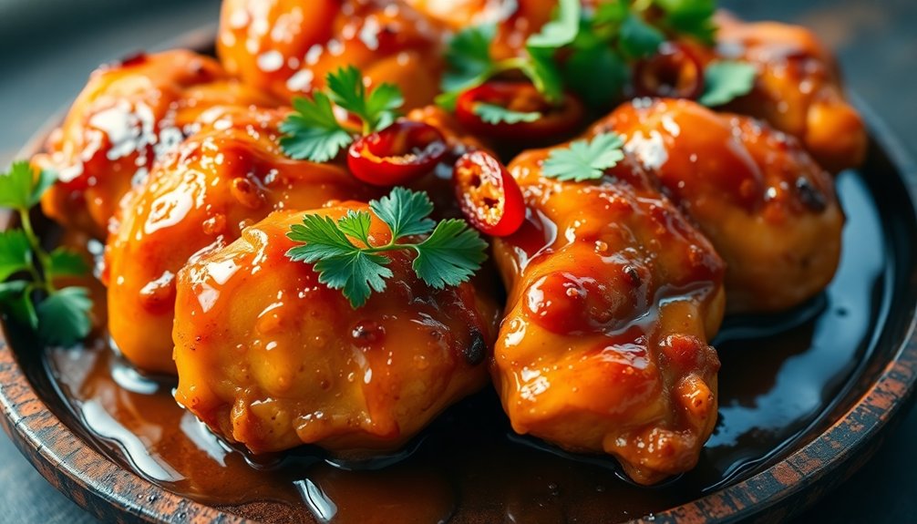 honey garlic baked chicken honey garlic baked chicken