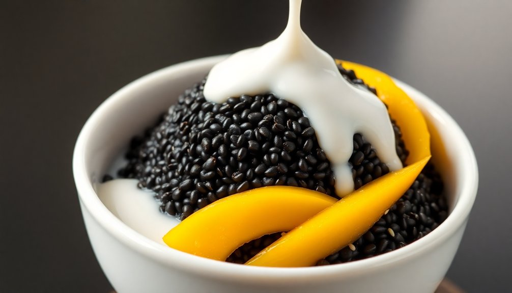 nutritious black sticky rice