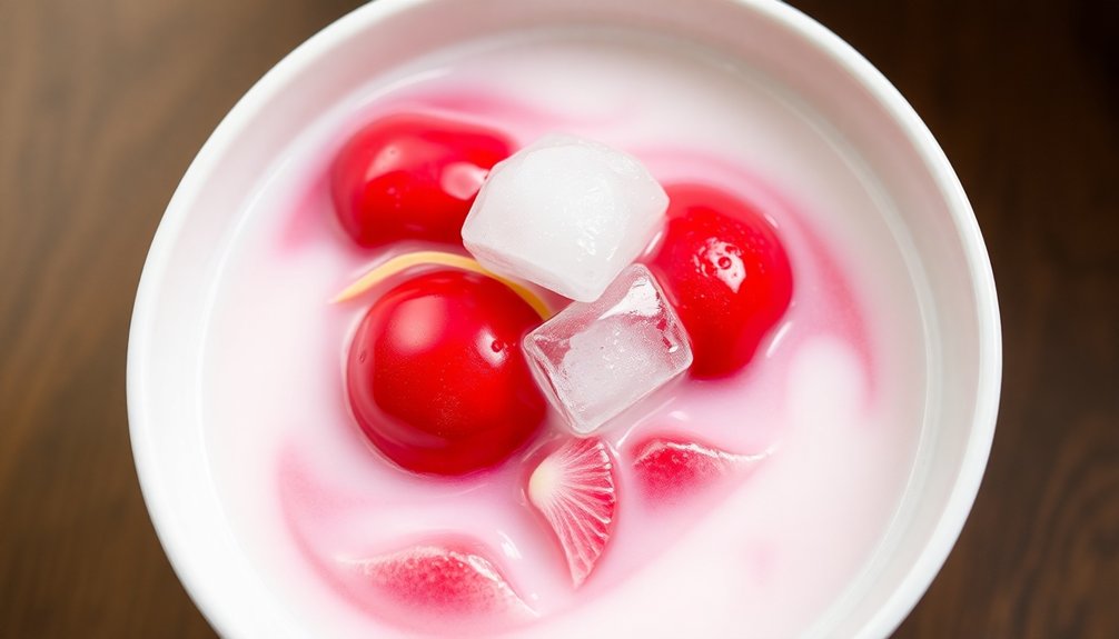 soak color syrup chill