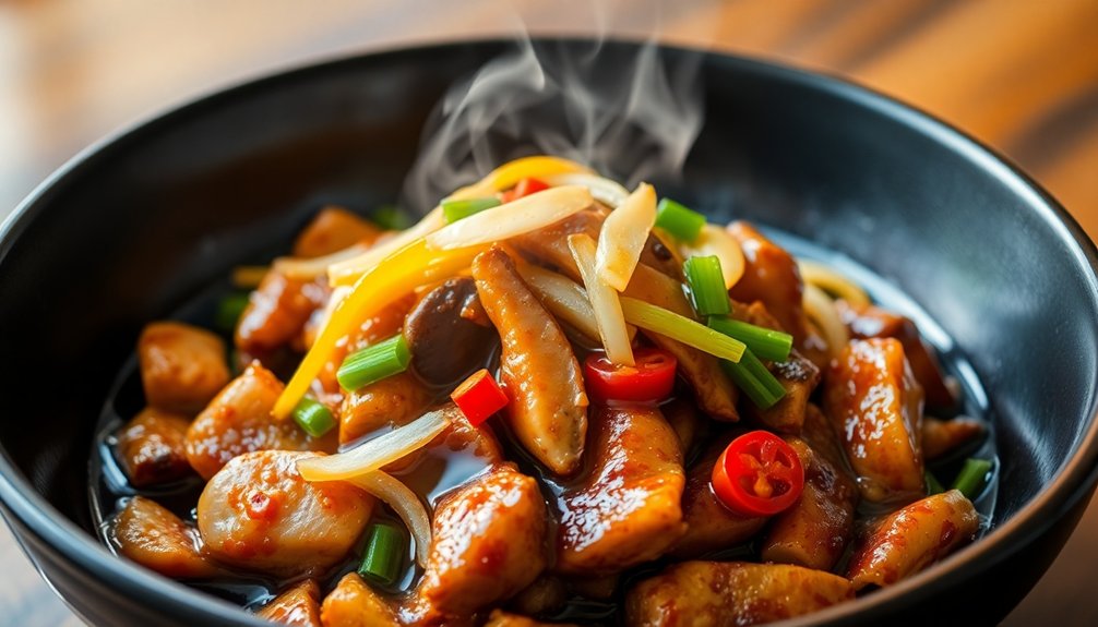 Gai Pad Khing - Stir-Fried Chicken With Ginger